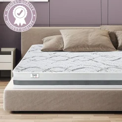 The White Stone Matelas Orthopédique 140x205 cm Fermeté Moyenne