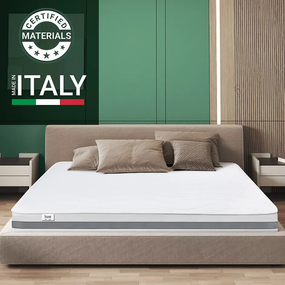 The White Stone Matelas 145x195 cm en Mousse Antibactérien Sale