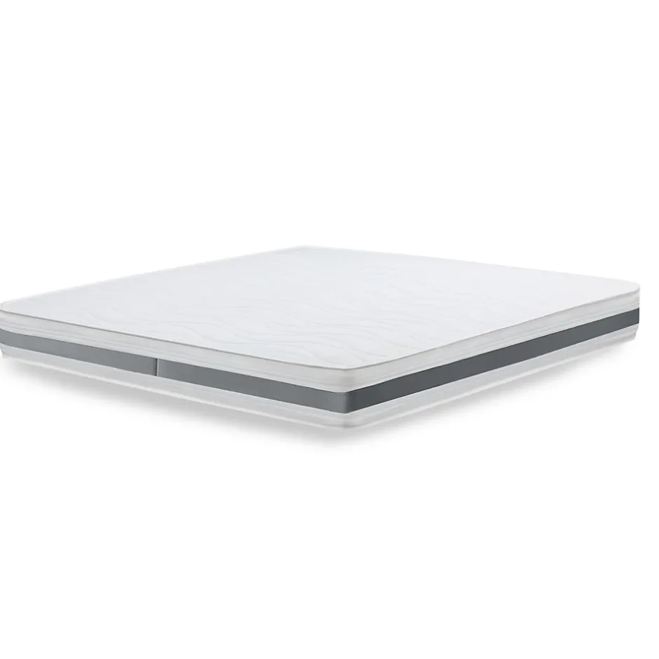 The White Stone Matelas 155x210 cm en Mousse Antibactérien Best