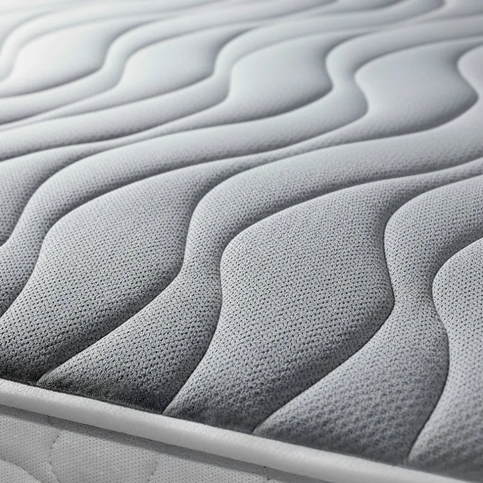 The White Stone Matelas 120x190 cm en Mousse à Mémoire, Hauteur 18 cm Discount