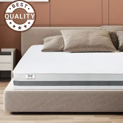 The White Stone Matelas 140x185 cm en Mousse Antibactérien Online