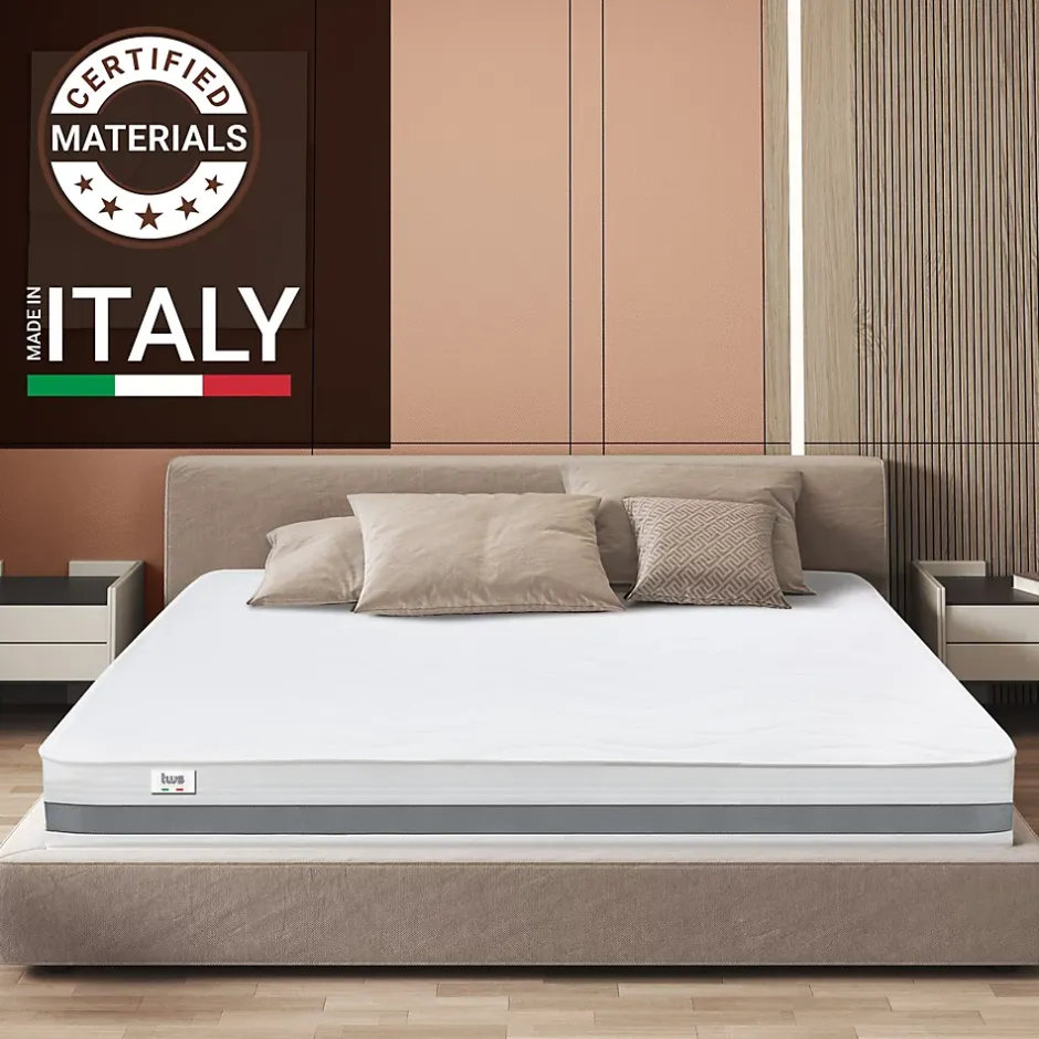 The White Stone Matelas 140x185 cm en Mousse Antibactérien Online