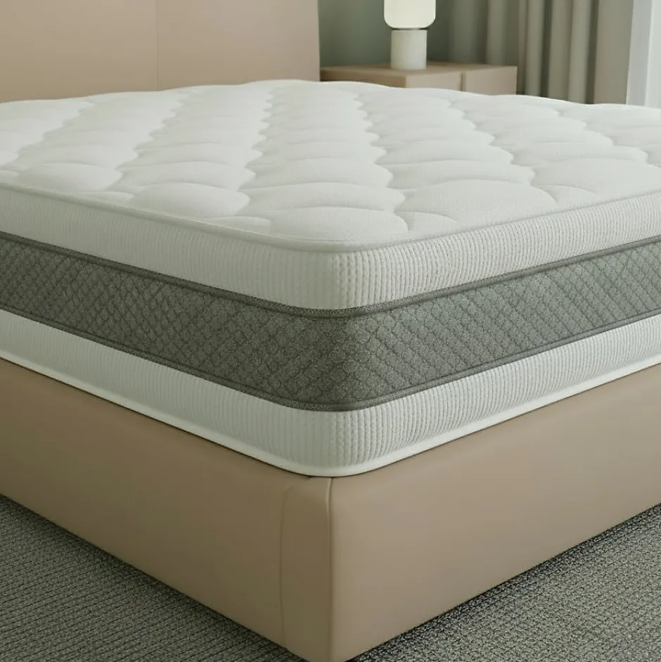 The White Stone Matelas 90x200 20cm à fermeté élevée Discount