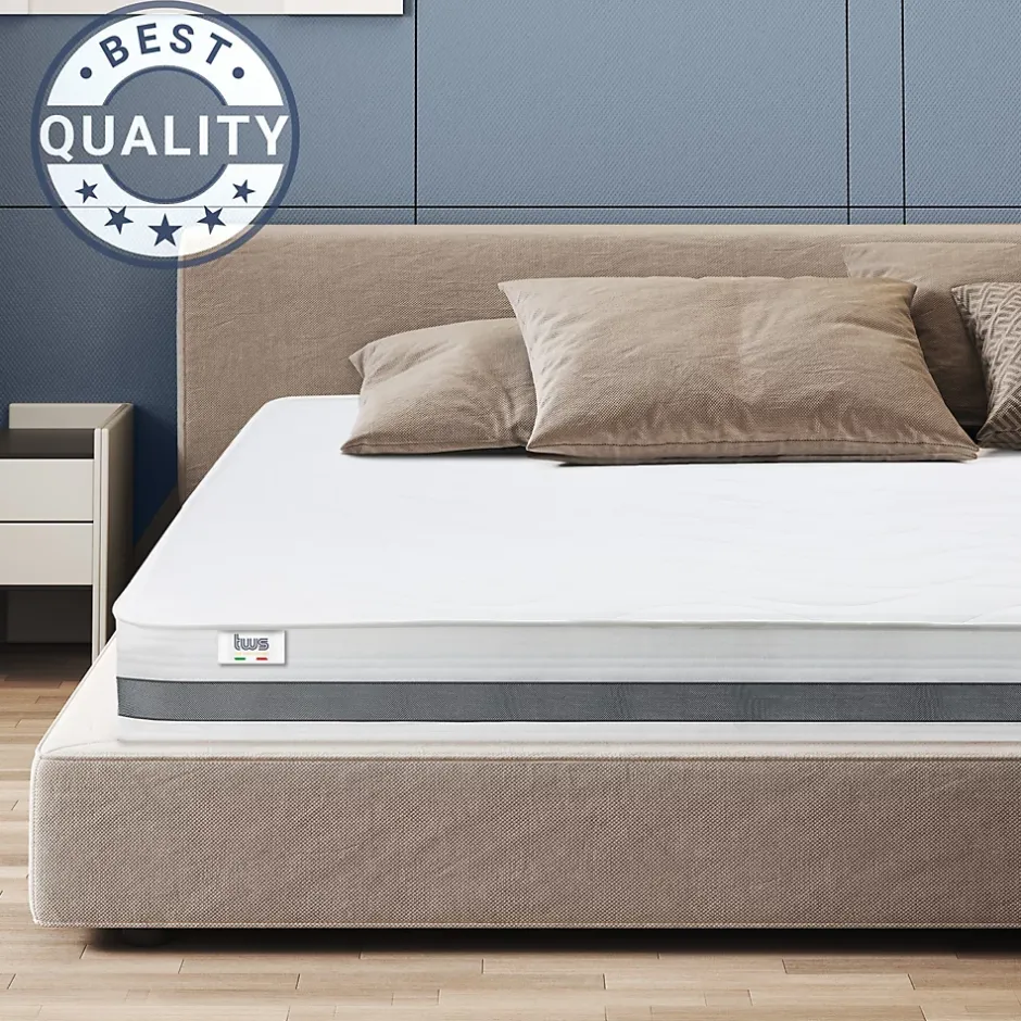 The White Stone Matelas 165x190 cm en Mousse Antibactérien Sale