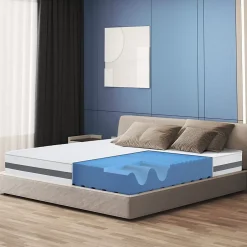 The White Stone Matelas 90x180 cm en Mousse Antibactérien Online