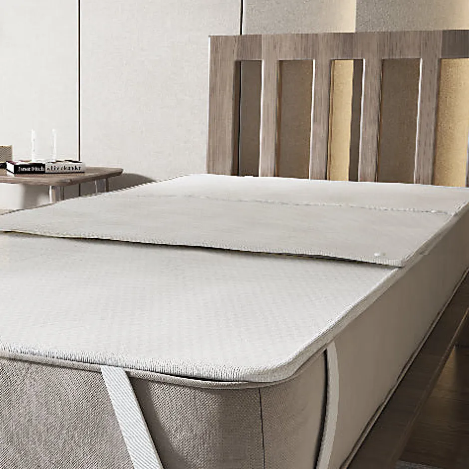 The White Stone Protège-matelas 90x200 Imperméable avec Alèse Amovible Hot