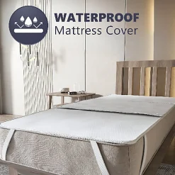 The White Stone Protège-matelas 150x190 Imperméable avec Alèse Amovible Outlet