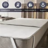The White Stone Set de 3 Alèses 160x75 cm Imperméables et Réutilisables New