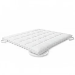 The White Stone Surmatelas 80x190 cm en ouate de 500 g Outlet