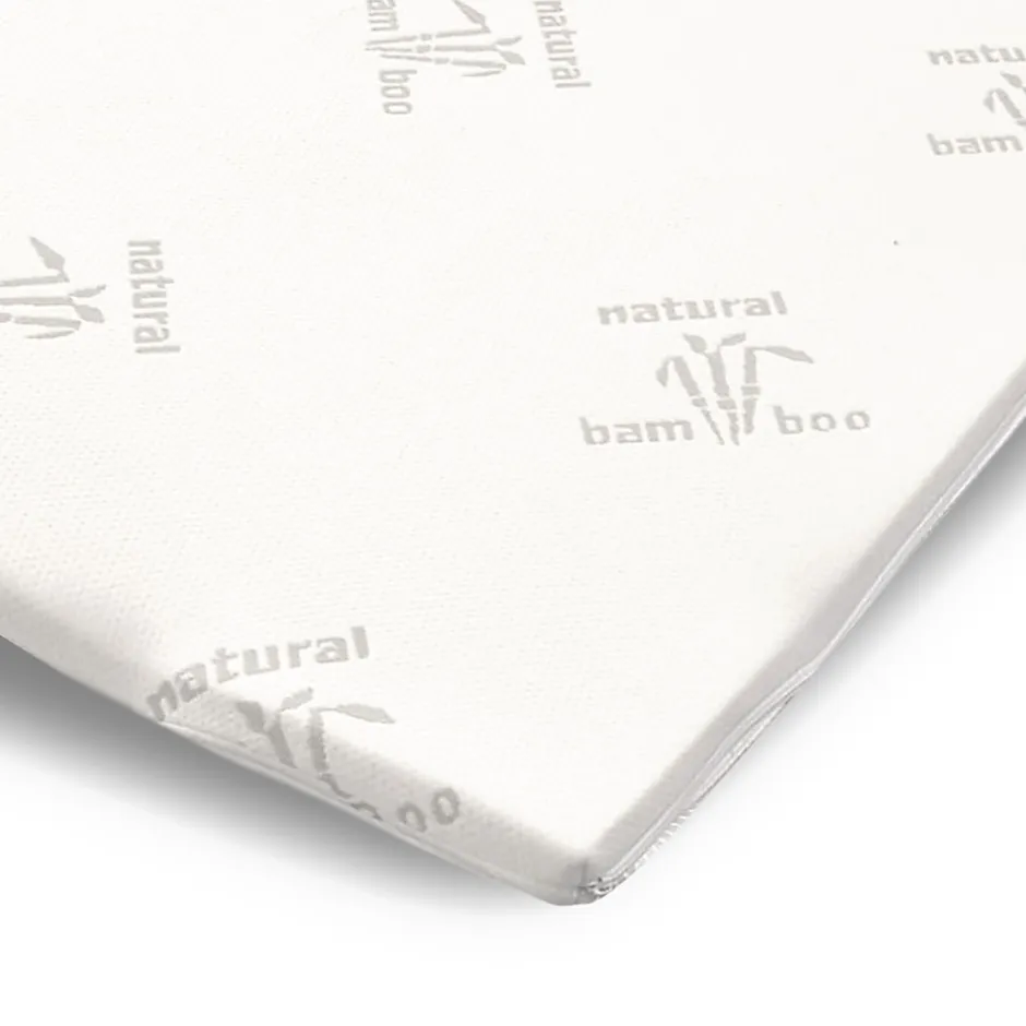 The White Stone Surmatelas 90x190 cm en Latex Naturel, Déhoussable 5 cm
