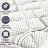 The White Stone Surmatelas 135x190 respirant hauteur 5 cm Outlet