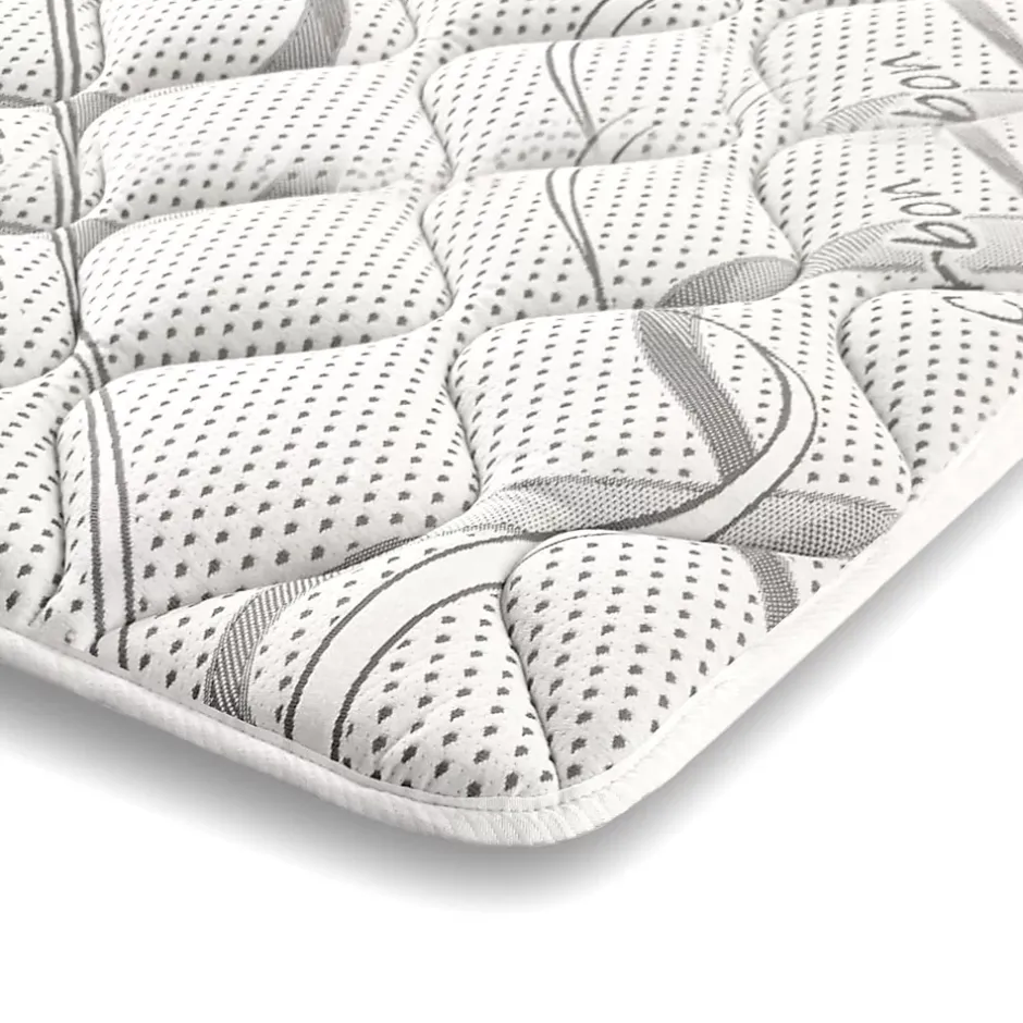 The White Stone Surmatelas 135x190 respirant hauteur 5 cm Outlet