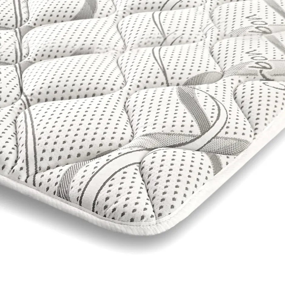 The White Stone Surmatelas 130x190 respirant hauteur 5 cm