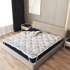 The White Stone Surmatelas 140x200 respirant hauteur 5 cm
