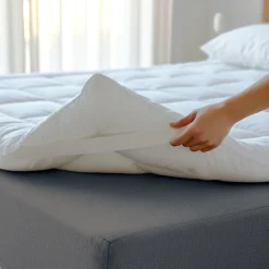 The White Stone Surmatelas 180x200 cm en ouate de 500 g New