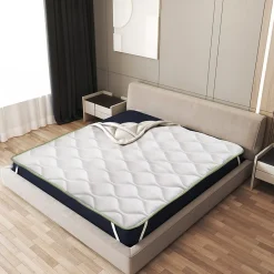 The White Stone Surmatelas Rafraîchissant avec Élastiques 80x190