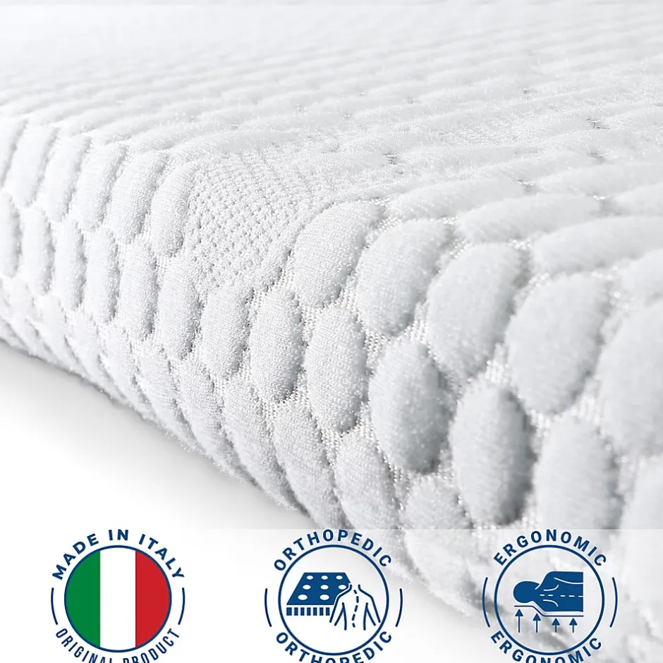 The White Stone Topper Memory Foam Pour lit double 150x200 Discount