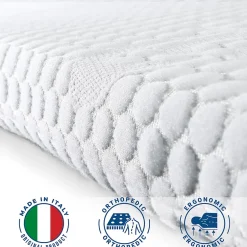 The White Stone Topper Memory Foam Pour lit simple 100x210 Sale