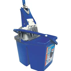 Thomas - Kit lave sol à plat avec seau double bac