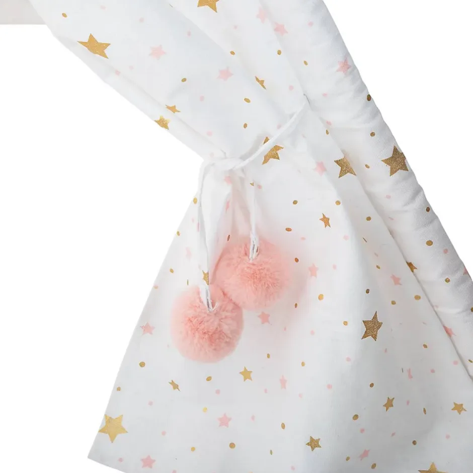 Atmosphera Créateur D'Intérieur Tipi enfant blanc & doré - Atmosphera