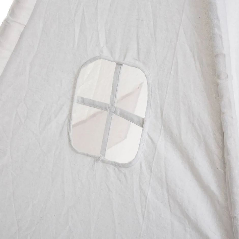 Enfant Atmosphera Créateur D'Intérieur Tipi enfant Wapi - écru - peuplier H160 cm - Atmosphera