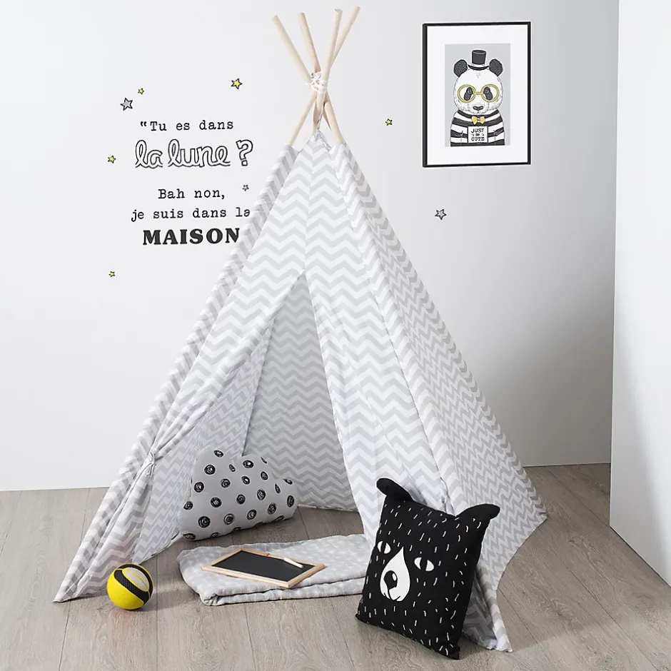 Atmosphera Créateur D'Intérieur Tipi pour enfant coloris gris Atmosphera Best