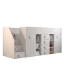 Enfant Abiks Meble TOLEDO 3L Lit superposé 248,5/123/93 (blanc)