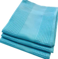 Le Plus De L'Entretien Torchon microfibre BLUE-DIAMOND - LOT DE 3-45 cm x 70 cm Hot