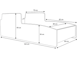 Kobi Tracteur lit simple vert 160x80 avec matelas Discount
