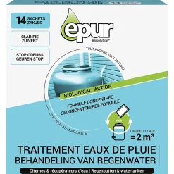 Epur Traitement des eaux de pluie citernes & récupérateurs d'eau 14 sachets Outlet