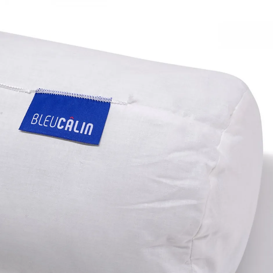 Bleu Calin Traversin moelleux 160cm Polochon COTON BIO