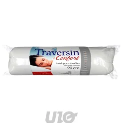 Douceur D'Intérieur Traversin Uni confort Polyester, Polochon de Haute Qualité 90 x 21 cm New