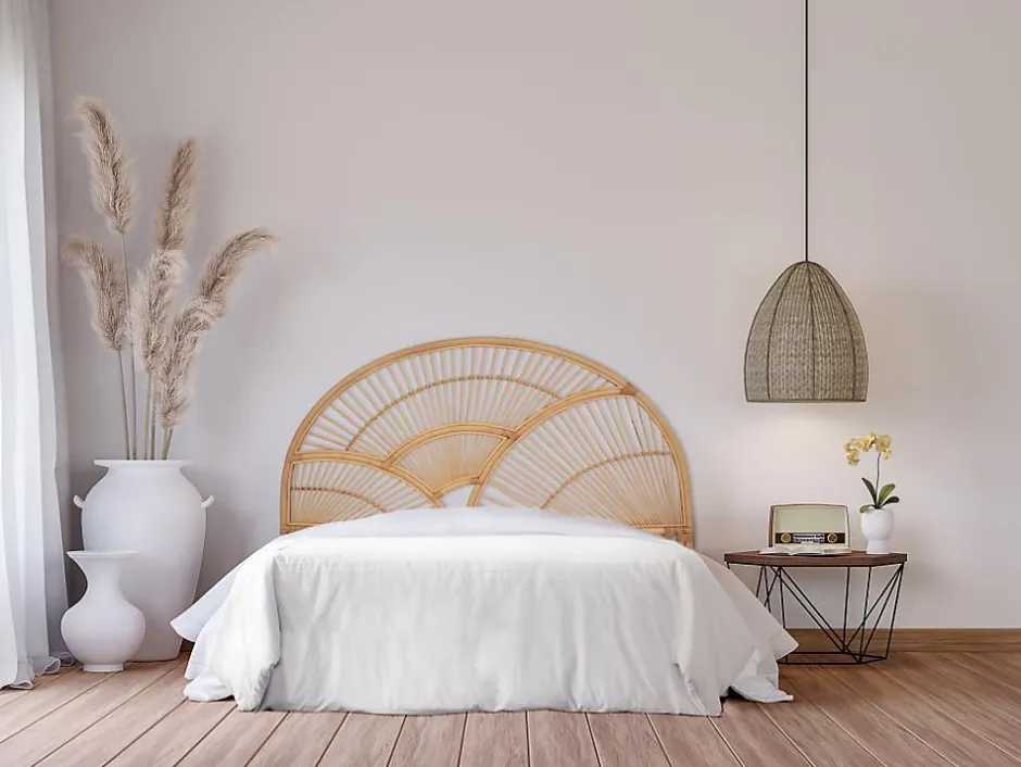 Vente-unique Tête de lit 160 cm - Rotin - Naturel - EFELA Online