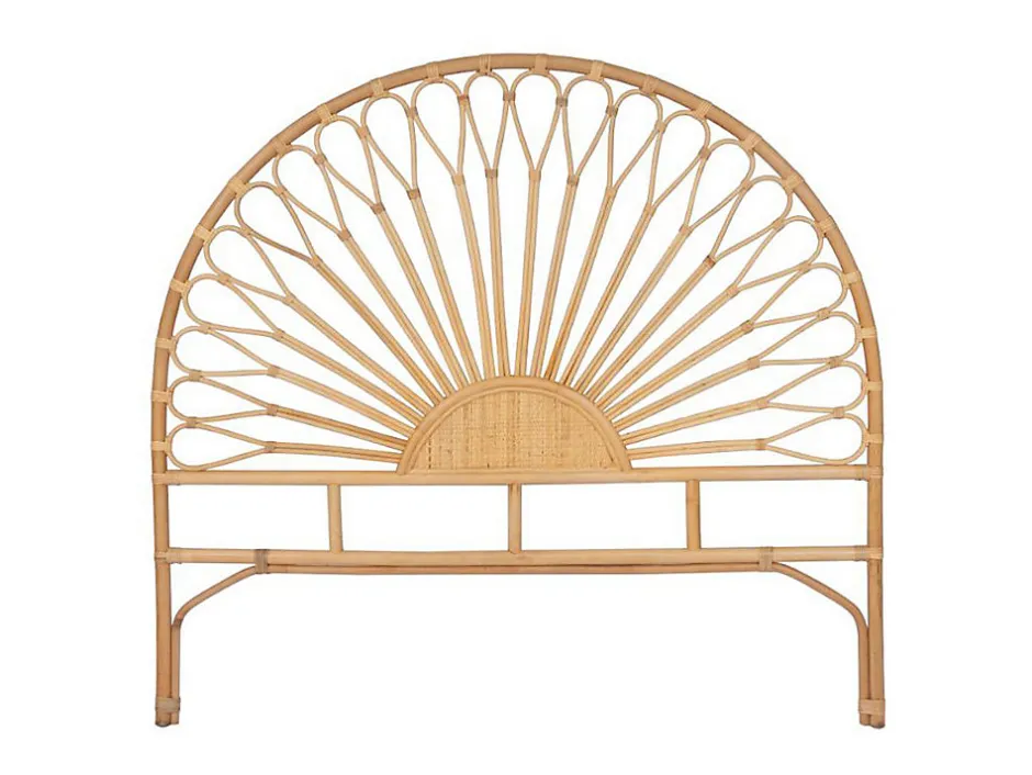 Vente-unique Tête de lit 140 cm - Rotin - Naturel - SOLIA