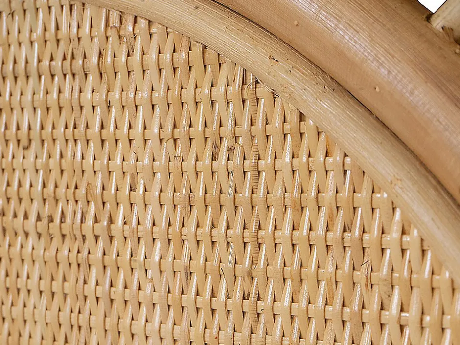 Vente-unique Tête de lit 140 cm - Rotin - Naturel - SOLIA