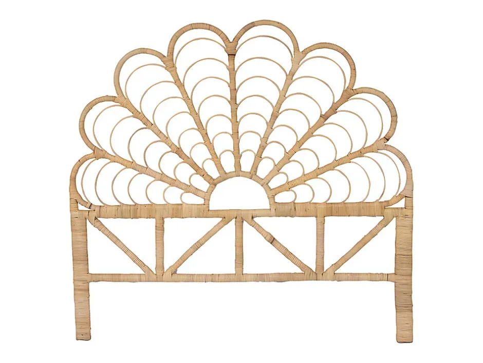 Vente-unique Tête de lit 140 cm - Rotin - Naturel - FLOSIA Online