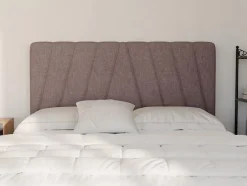 Vente-unique Tête de lit 150 cm - Tissu - Violet clair - LIDAMA Sale