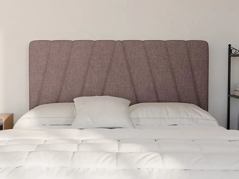 Vente-unique Tête de lit 150 cm - Tissu - Violet clair - LIDAMA Sale