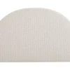 Vente-unique Tête de lit 140 cm - Tissu texturé - Beige - PANIOTI