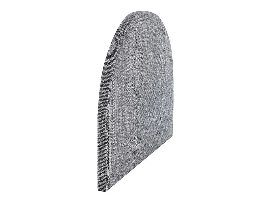 Vente-unique Tête de lit 140 cm - Tissu texturé - Gris - PANIOTI Clearance