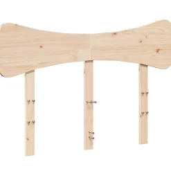 Vidaxl Tête de lit 120 cm bois massif de pin