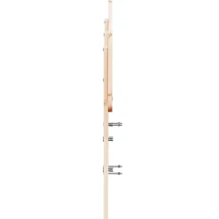 Vidaxl Tête de lit 120 cm bois massif de pin