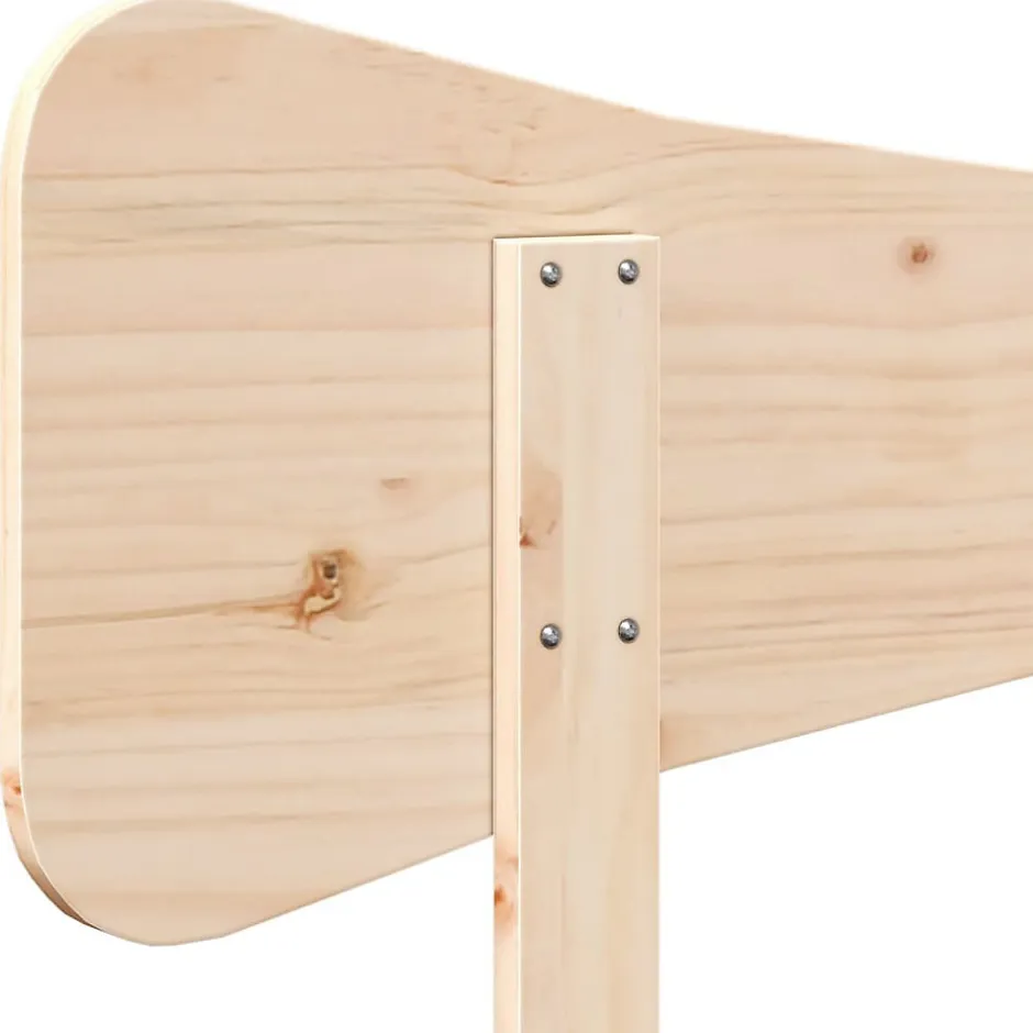 Vidaxl Tête de lit 120 cm bois massif de pin