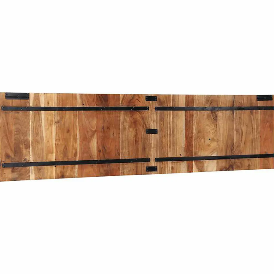 Vidaxl Tête de lit 200 cm bois massif d'acacia