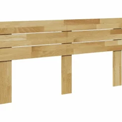 Vidaxl Tête de lit 140 cm en bois massif de chêne