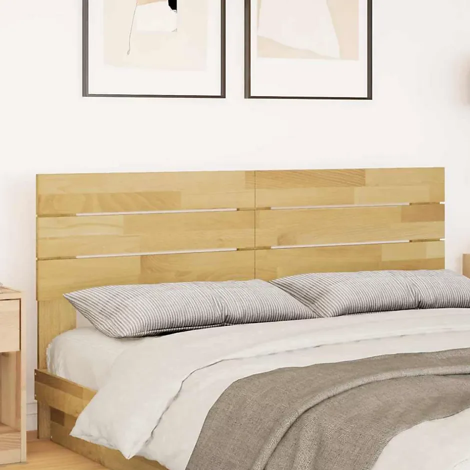 Vidaxl Tête de lit 160 cm en bois massif de chêne Discount