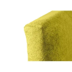Eccox Tête de lit - Dalia - Nid Pistache - 160 cm - Tissu anti-taches - Fabrication manuelle Outlet