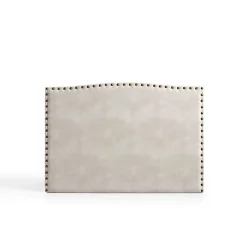 Eccox Tête de lit - - Ambar - Tissu Aquaclean - Gris - 160x115x8 cm Best
