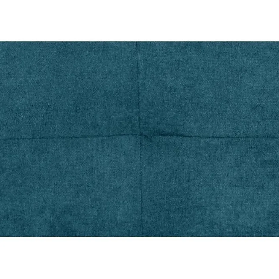 Eccox Tête de lit - - Cala - Tissu bleu - 170 cm - Rembourrage en mousse HR