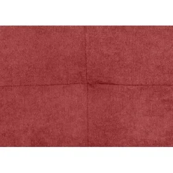 Eccox Tête de lit - - Cala - Tissu rouge - 160 cm - Rembourrage en mousse HR